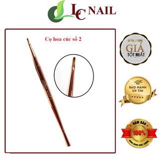 Cọ vẽ nail Jeliva số 2, Cọ hoa cúc màu vàng đồng