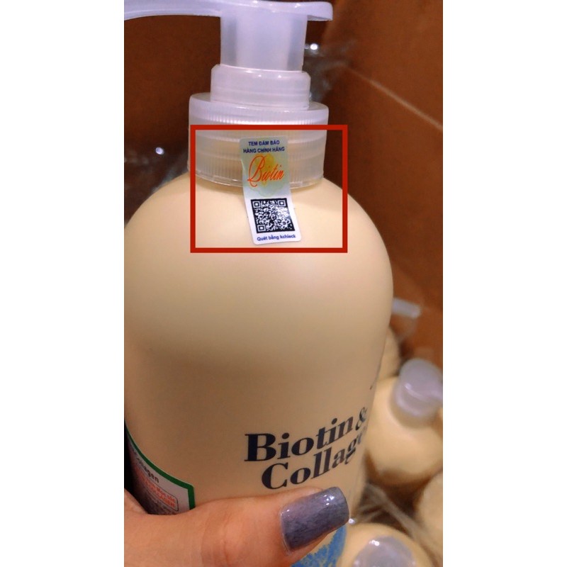 Combo CẶP dầu gội+xả dưỡng chất Biotin & Collagen Protein trắng 100 | BigBuy360 - bigbuy360.vn