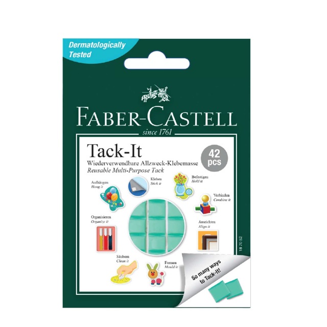 [DA ĐEN] Đất Sét Dính Tack It Faber Castell