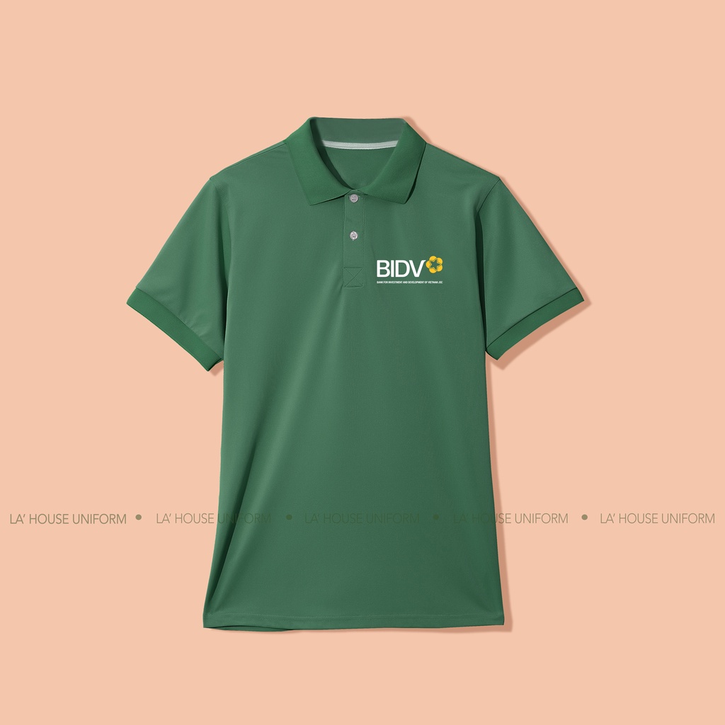 Áo thun đồng phục ngân hàng La ' House Uniform - BIDV