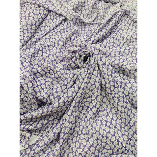 VẢI VOAN  HOA NHÍ - DÒNG VẢI THÔNG DỤNG - 1 MÉT X 1M5