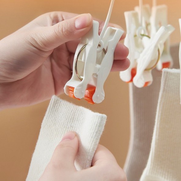 Móc Chùm Treo Quần Áo Cho Bé Với 29 kẹp kiểu ZicZac có thể gấp gọn tiện lợi mesocshop