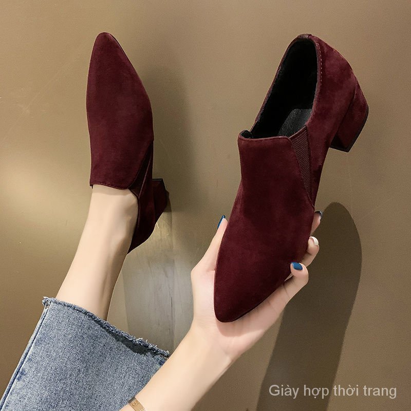 Fashion spearhead doll shoes for women 2021