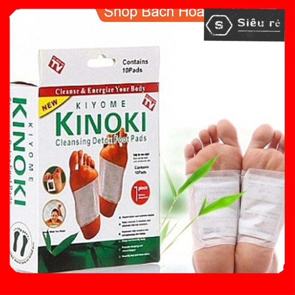 HỘP 10 MIẾNG DÁN CHÂN GIẢI ĐỘC KINOKI (PD1013)