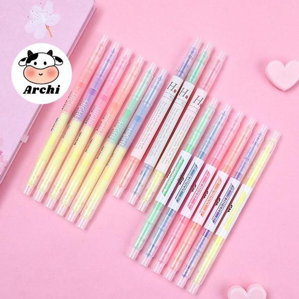 Bút màu hai đầu hai đầu sáng tạo Double CM