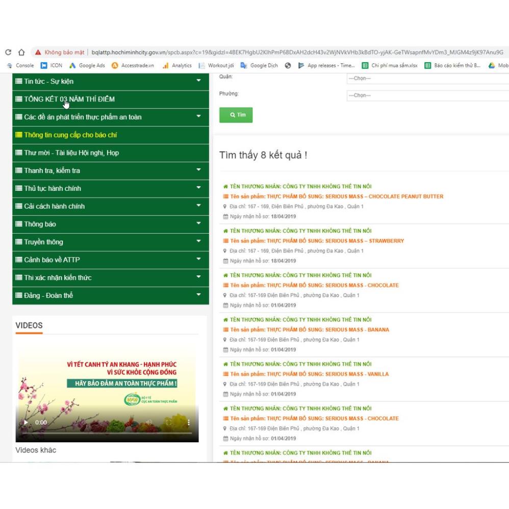 Sữa Tăng Cân Cho Người Gầy On Optimum Nutrition Serious Mass 6 lbs