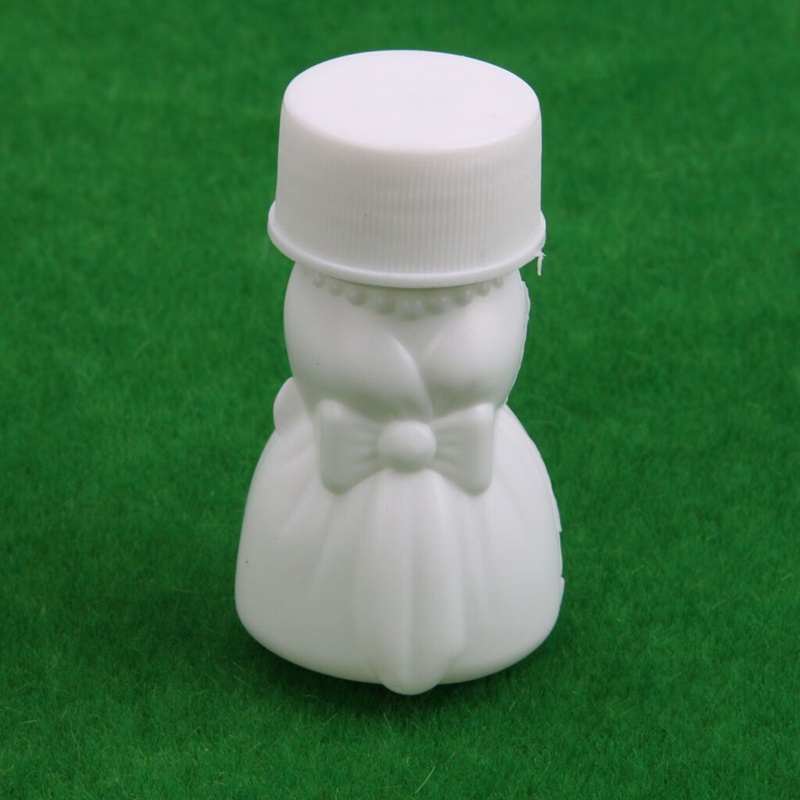 1 Bộ Chai Bong Bóng Cô Dâu Chú Rể Và Chú Rể (24 Cái)