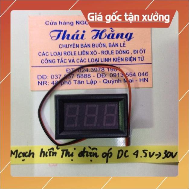 . Đồng hồ V led giá cho 1 mạch ..