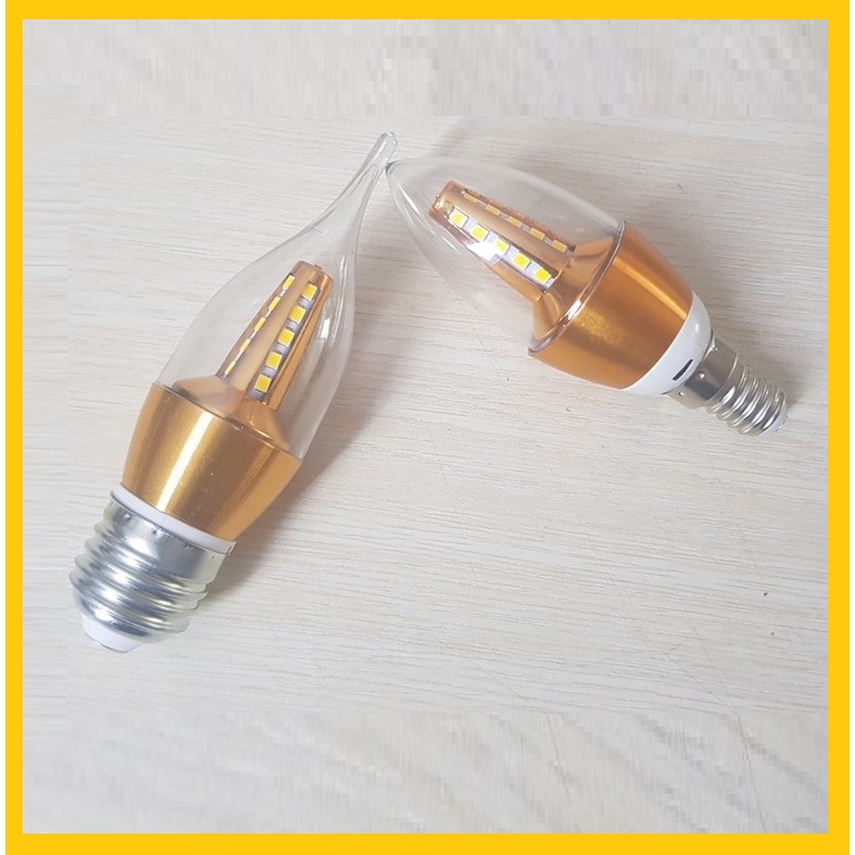 Bóng Đèn Led Hỏa Tiễn Led Nến 5W E14/E27