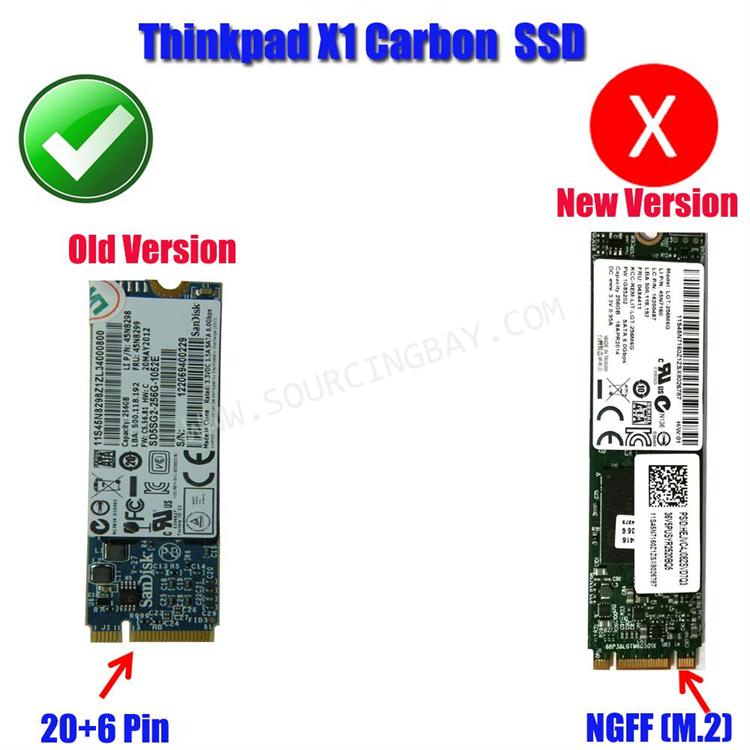 Bộ chuyển đổi 2012-2013 trong 1 ThinkPad X1Carbon SSD sang 8cm SATA Hdd