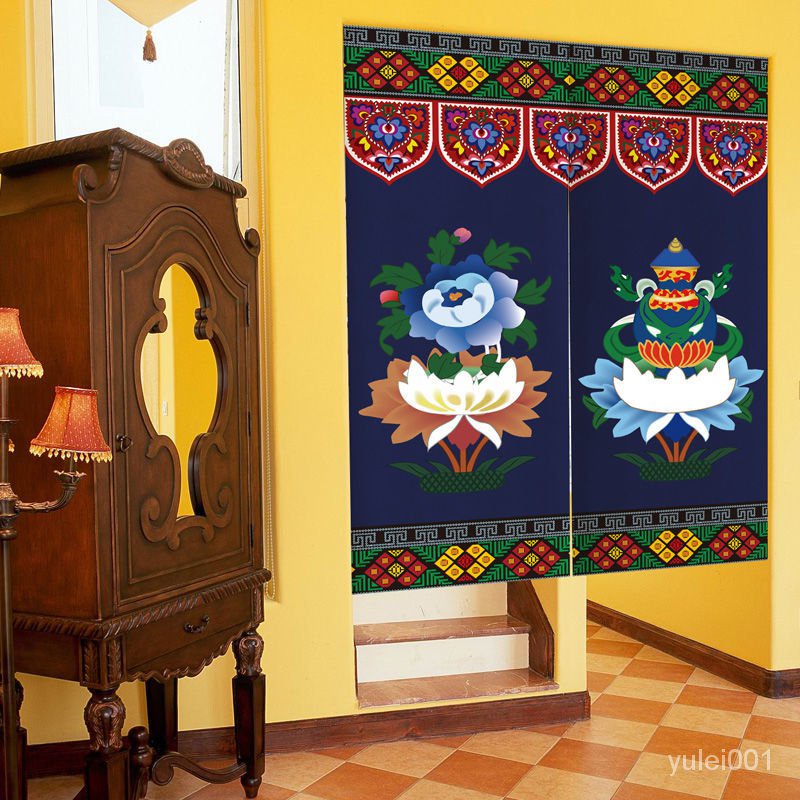 Rèm Treo Cửa Bằng Vải Phong Cách Tây Tạng b & b