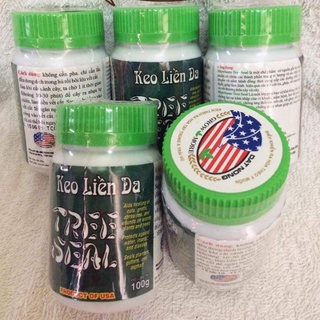 [HÀNG CHÍNH HÃNG MỸ] 100G KEO LIỀN DA CÂY TREE SAEL MÀU ĐEN