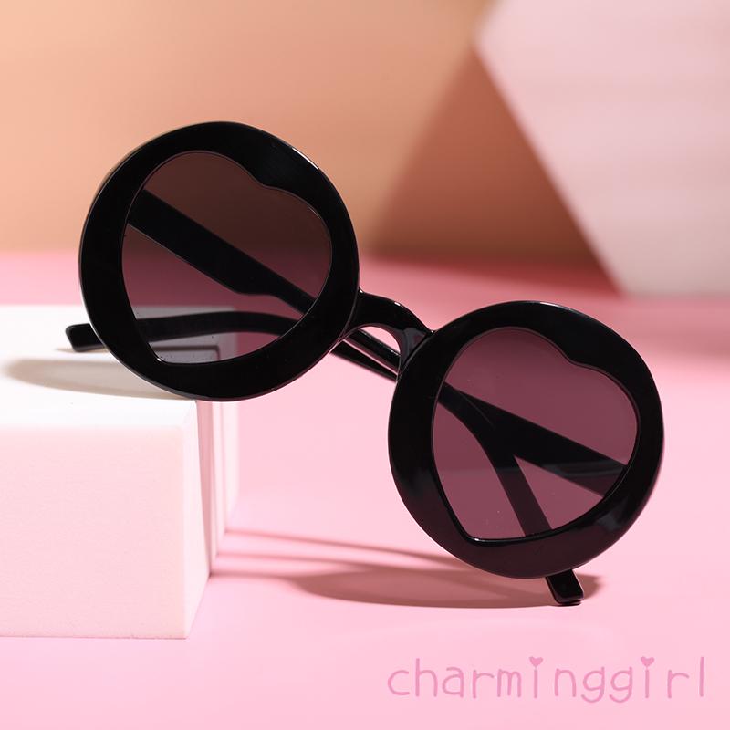 Kính Mát Hình Trái Tim Chống Tia Uv400 Cho Bé | BigBuy360 - bigbuy360.vn