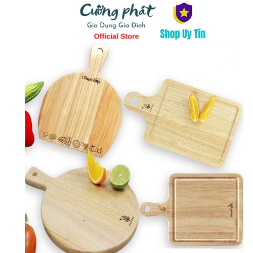 THỚT GỖ CÓ TAY CẦM NHIỀU KIỂU - GỖ ĐỨC THÀNH - BỀN ĐẸP SANG TRỌNG CHO GIAN BẾP