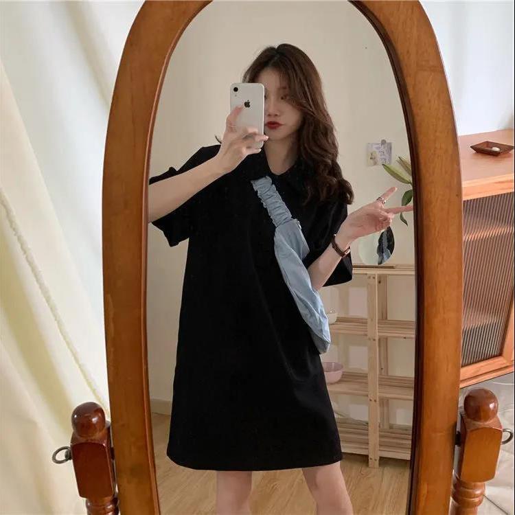 Đầm Cổ Polo Thiết Kế Mới Thoải Mái Thời Trang Dành Cho Nữ