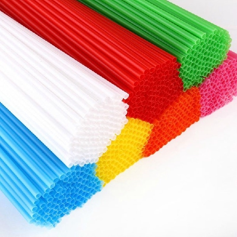 Set 10 que cầm bong bóng bằng nhựa màu sắc ngẫu nhiên 32/40cm
