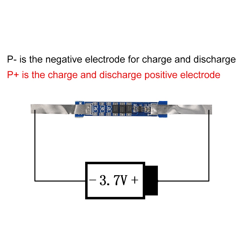 Bảng mạch bảo vệ pin lithium DIYMORE 1S 3.7V 18650 4.2V 4.5-9A chuyên dùng