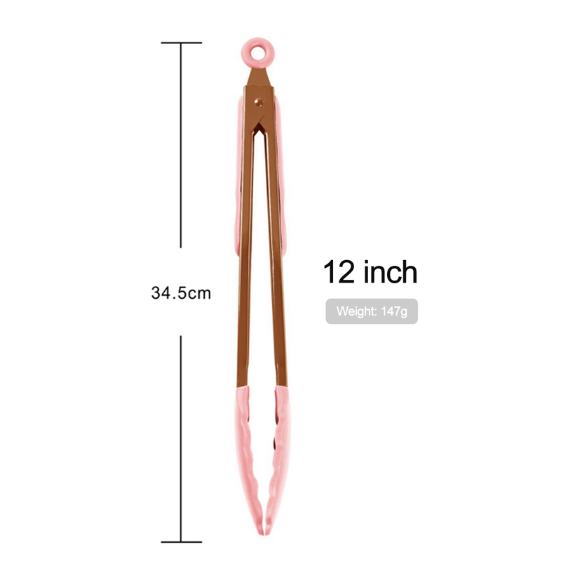 Kẹp Gắp Thức Ăn Bằng Silicone 9 &quot;12&quot;