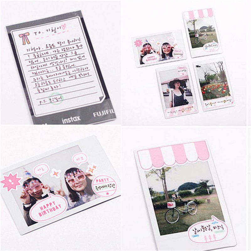 Bộ 6 Tờ Sticker Hình Lịch Dán Sổ Tay