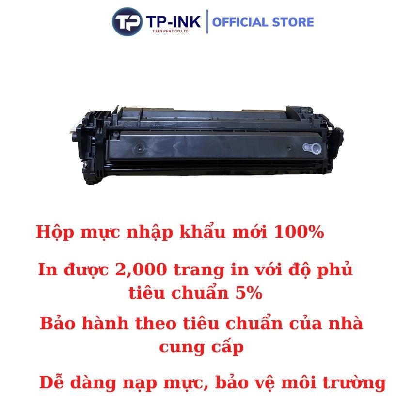 Hộp mực 26A  thương hiệu TP ink  dùng cho máy in HP Pro M402N (26A) có lỗ đổ mực và xả thải BẢO HÀNH 12 THÁNG