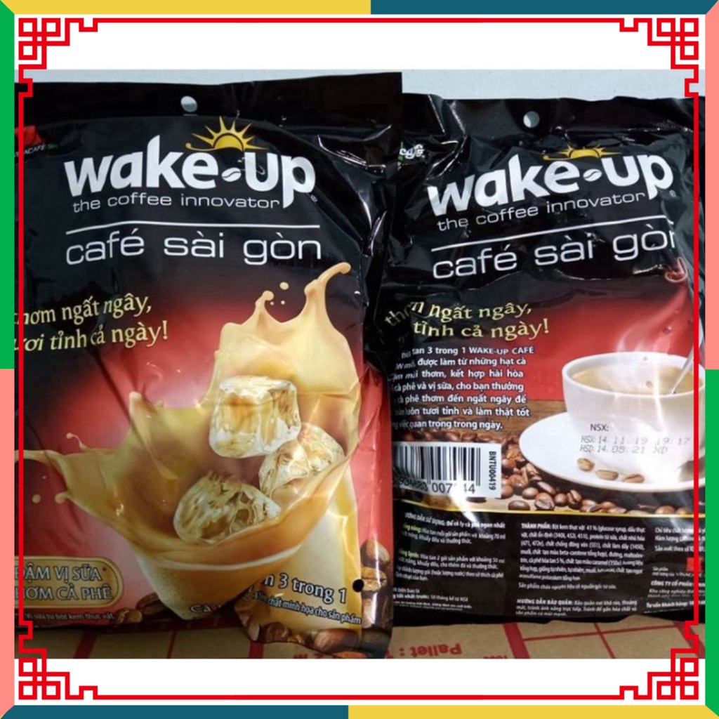 Bịch Cafe Wake Up thành phố sài thành