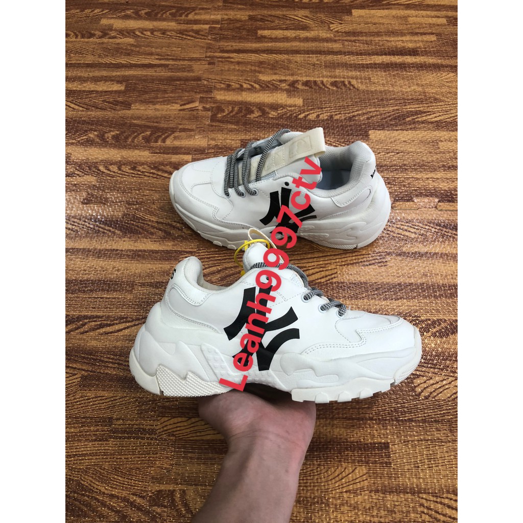 Giày thể thao sneaker mb chữ đen