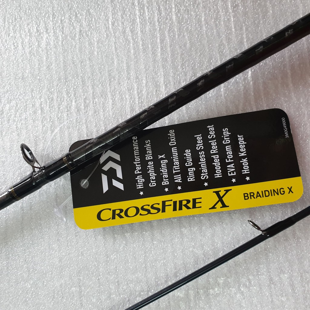CẦN CÂU LURE MÁY NGANG DAIWA CROSSFIRE X 662MHB
