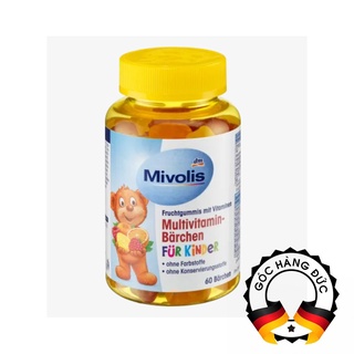 Kẹo gấu bổ sung vitamin tổng hợp cho trẻ vị trái cây của đức hộp 60 viên