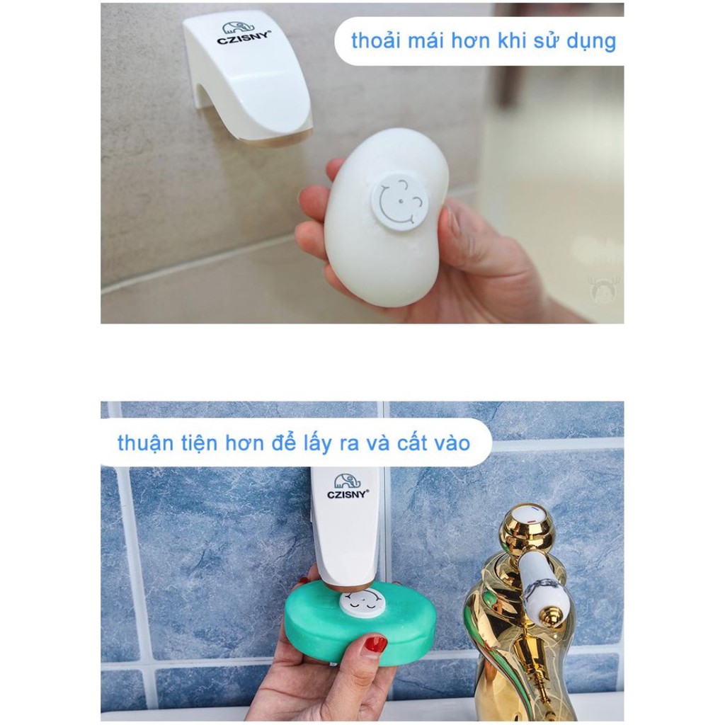 Dụng cụ hít xà phòng làm gọn nhà tắm