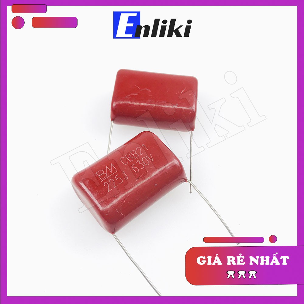 Tụ 2.2uF CBB 225J 630V 25mm