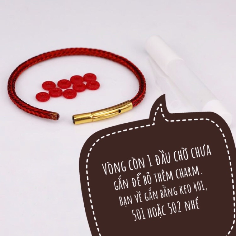 Vòng tay dây thép 2-3mm [Tặng kèm 2 chặn cao su] - MH790