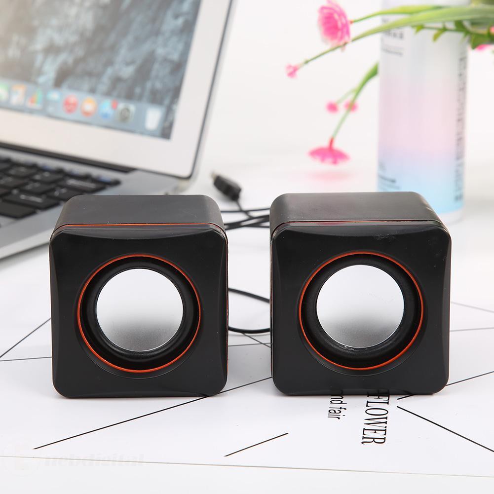 Loa Subwoofer Mini Cổng Usb 3.5mm Cho Máy Tính Bảng Laptop Notebook