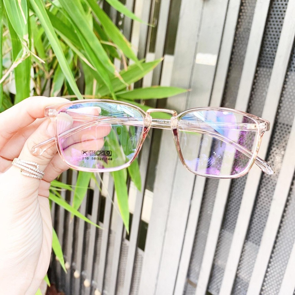 MẮT KÍNH GIẢ CẬN FORM VUÔNG 210 NEW NHIỀU MÀU SIÊU ĐẸP