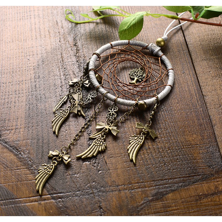 Dreamcatcher Bùa Đuổi Bắt Giấc Mơ Ngủ Trang Trí Phòng Ô Tô