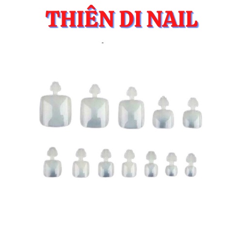 Móng úp chân lẻ size, móng giả gắn chân lẻ size Thiên Di Nail