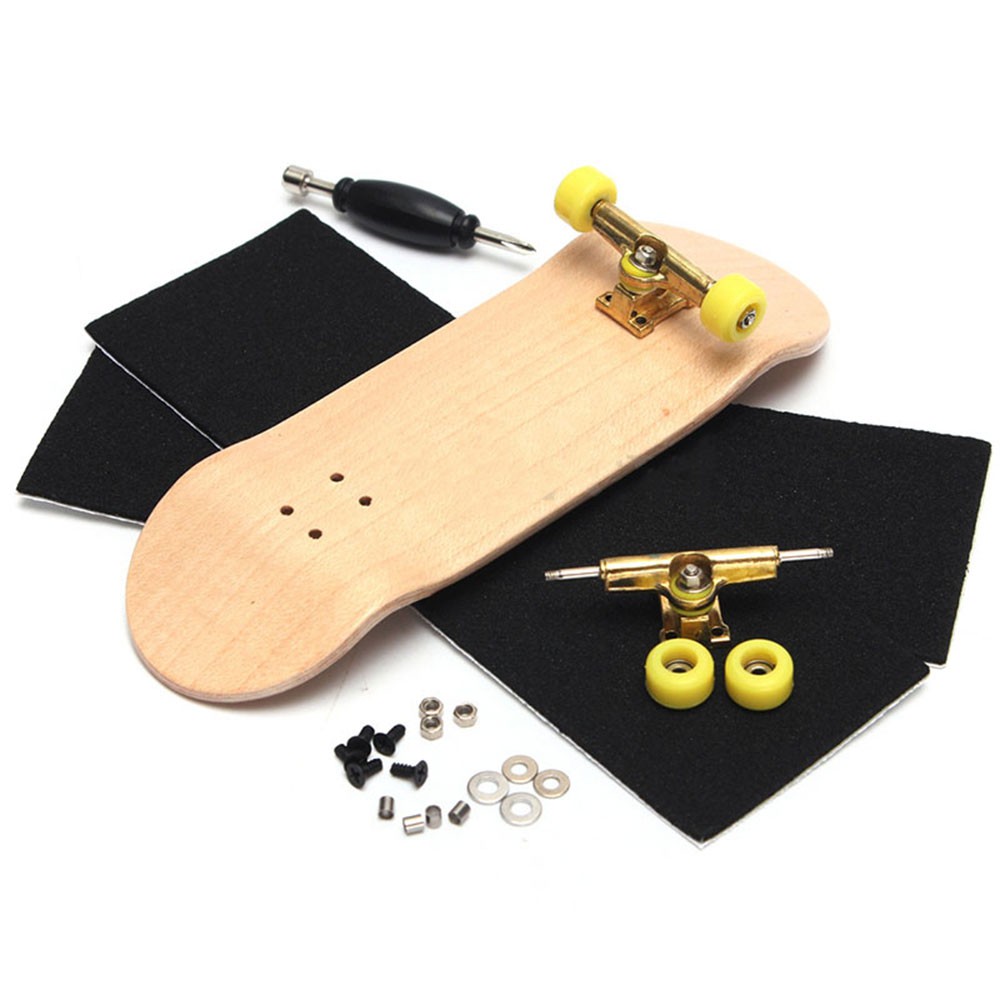 Mini Skateboard Fingerboard Creative Finger Skateboard Colors Toy Complete