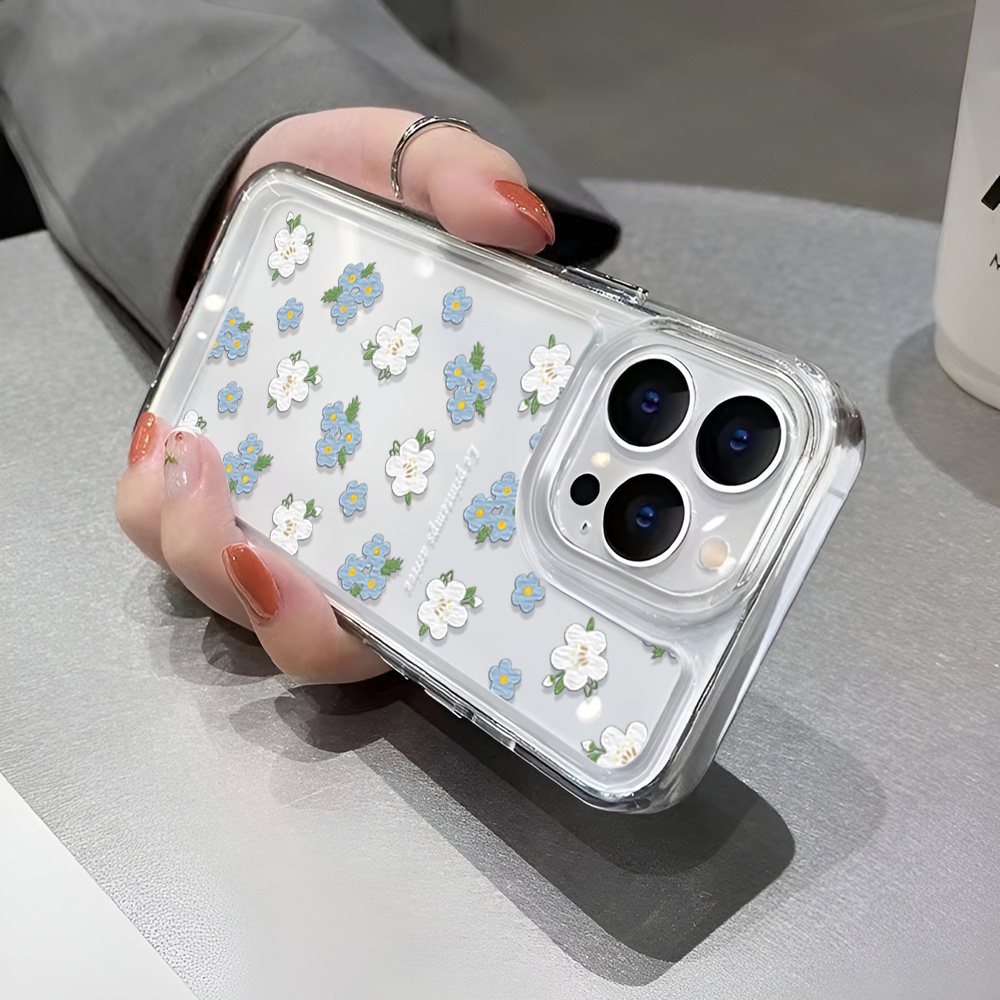 Ốp Điện Thoại Trong Suốt Hình Hoa Cho iphone 14 Pro Max Plus 13 11 12 7Plus X XR XS Max 7 8 SE 2020