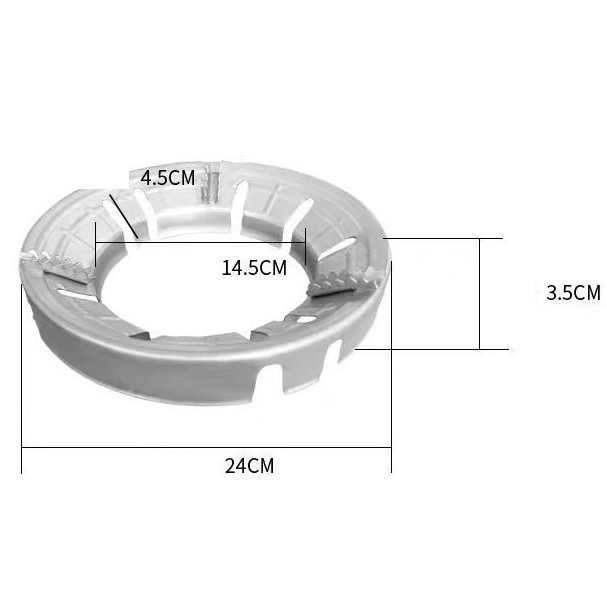 KIỀNG CHẮN GIÓ BẾP GA ( HÀNG LOẠI 1 )