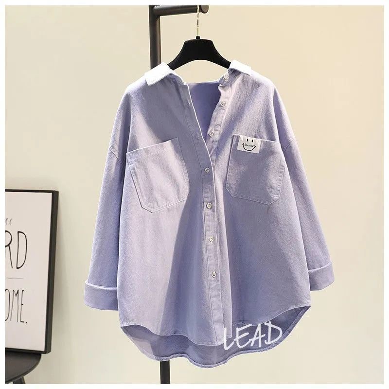 Áo Khoác Cardigan Cotton Linen Tay Dài Dáng Rộng Phong Cách Hàn Quốc Dễ Phối Đồ Thời Trang Mùa Xuân