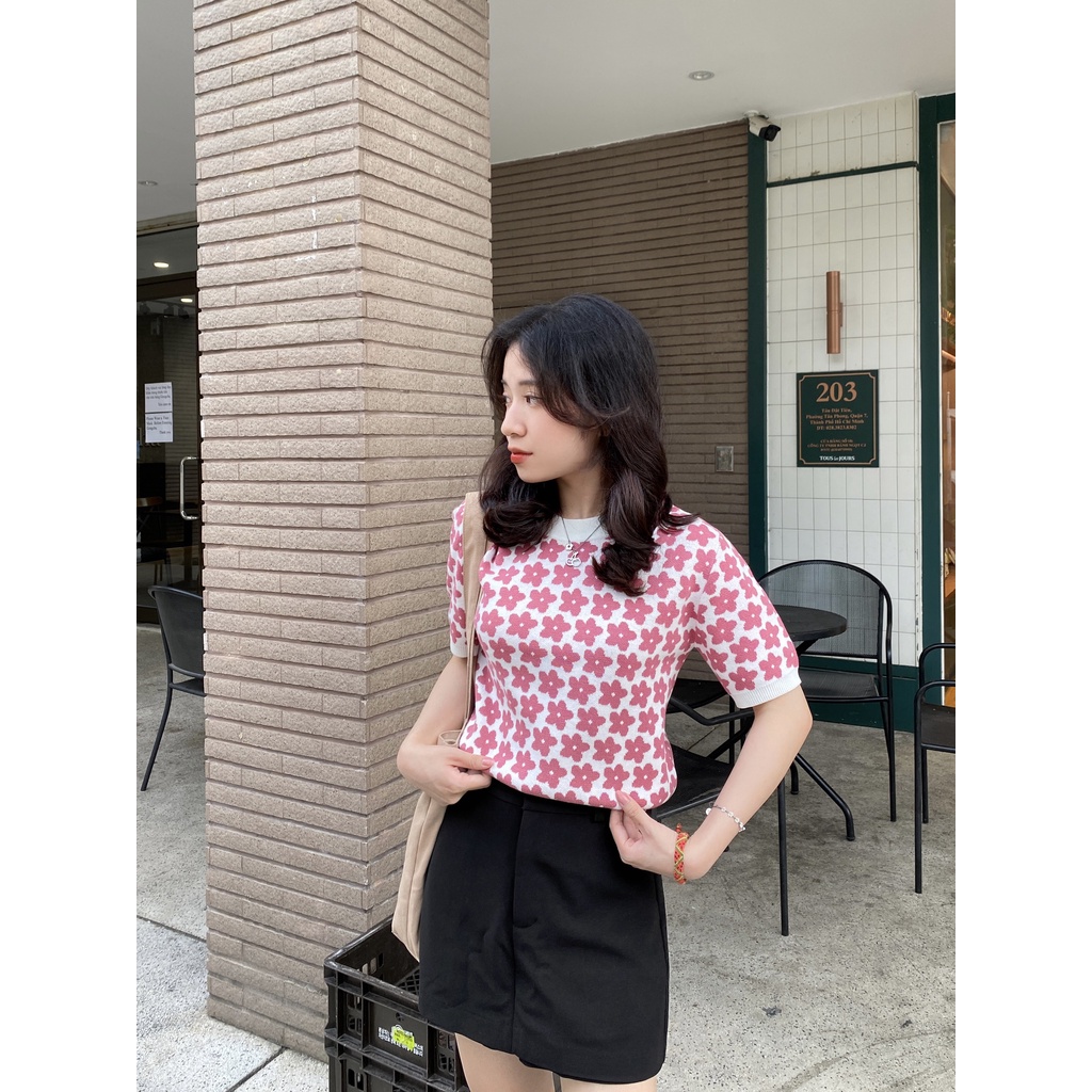 Quần váy dáng ngắn túi mổ ALEY SKORT