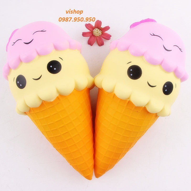 SquiShy KEM ỐC QUẾ to ĐẸP