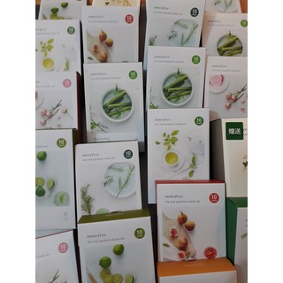 Mặt nạ Innisfree dưỡng da siêu hot (1 hộp 10 cái)