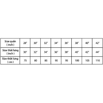 Thắt Lưng - Thắt Lưng Unisex