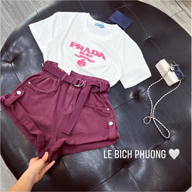 Quần sooc jeans vắn gấu kèm thắt lưng(hàng QCCC)