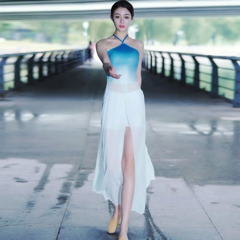 (M &amp; E) Trang Phục Tập Nhảy Múa Cổ Điển Vải Gạc Duyên Dáng Cho Nữ