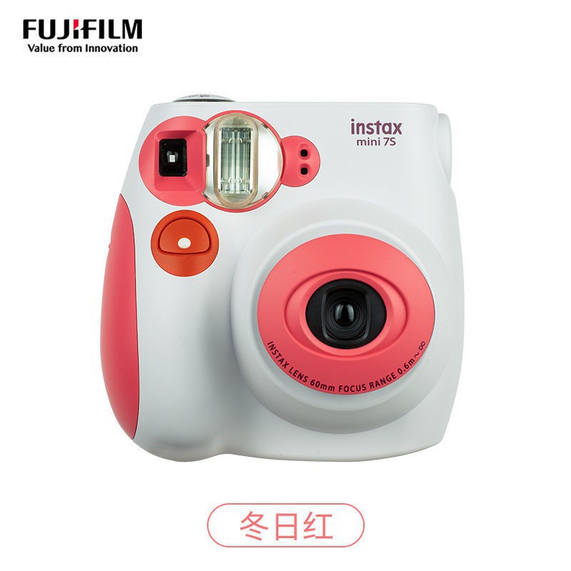 Fuji Polaroid mini7s model máy ảnh học sinh chụp dùng một lần cho và trẻ em gói giá rẻ kèm giấy