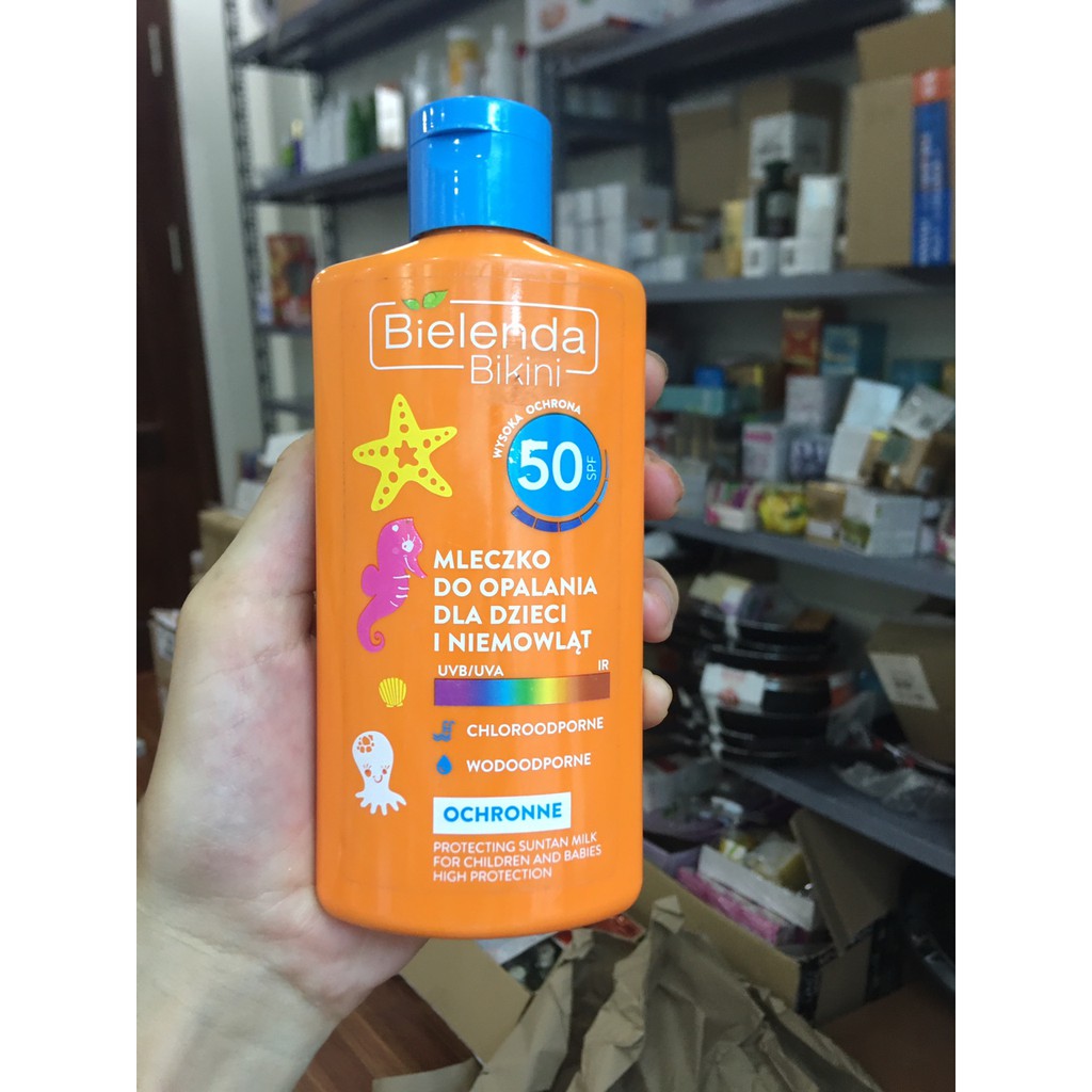 Kem Chống Nắng Bielenda Cho Trẻ Em Spf 50