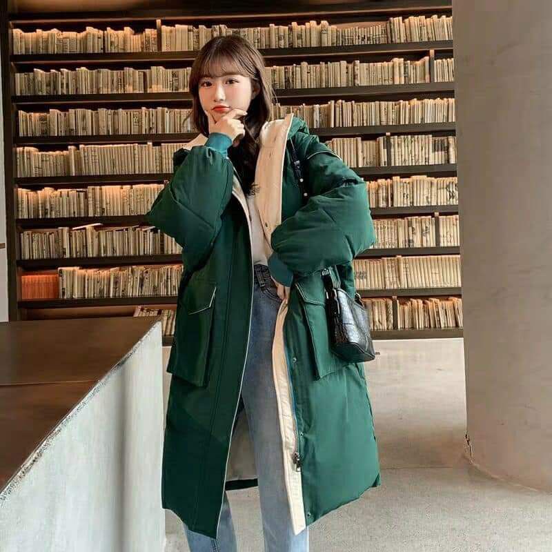 ÁO KHOÁC PHAO DÁNG DÀI 2021 🌱