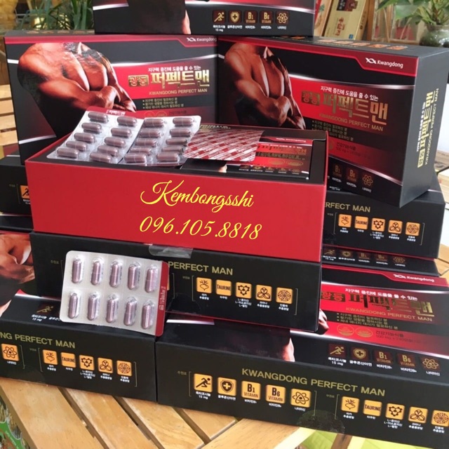 [ Hàng Mới Về ] Viên Bổ Nam Giới KWANGDONG PERFECT MAN Hàn Quốc, Hộp 240 viên | BigBuy360 - bigbuy360.vn