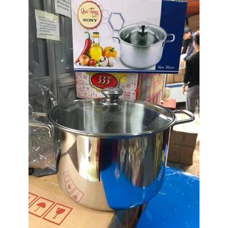 Nồi luộc gà 30cm hàng Km Sony